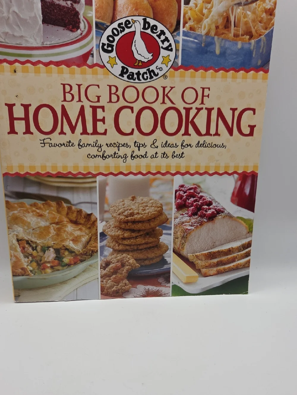 Big Book of Home Cooking - Cream/Red Cover Gooseberry Patch.  SALE!!